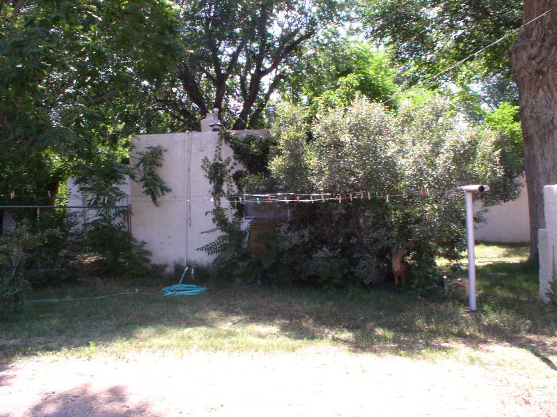 Dryer and swamp cooler on casita