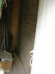 Inside of adobe shed 3